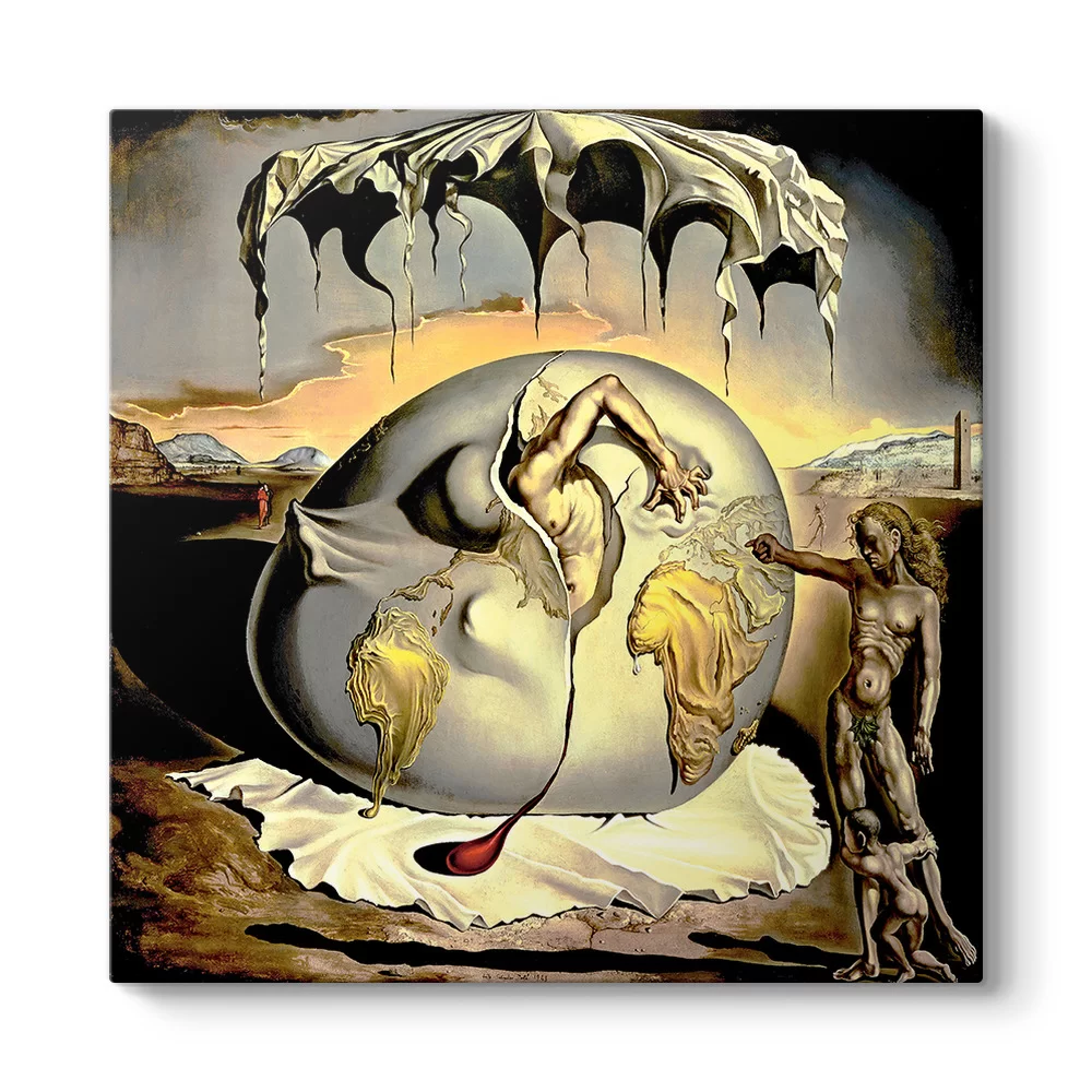 Salvador Dali - Jeopolitik Çocuk Tablosu